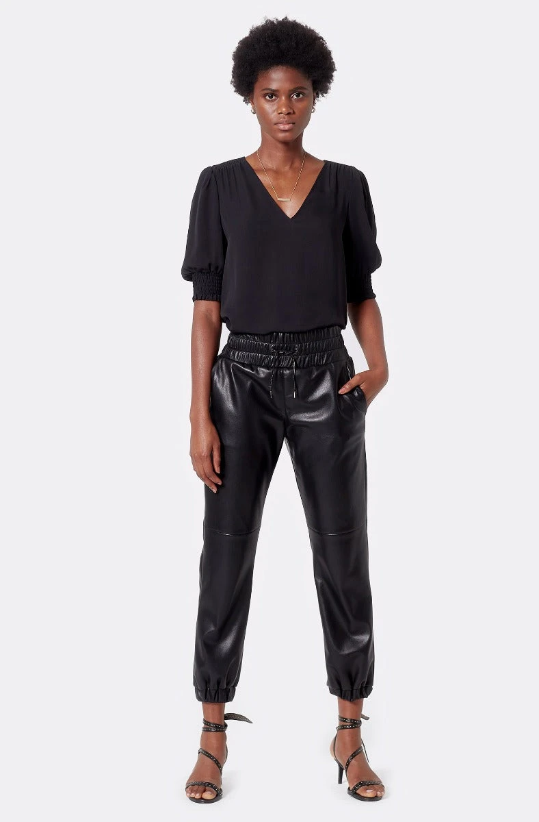 Joie Karemele Short Sleeve Silk Top