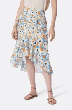 Joie Brigida Midi Silk Skirt