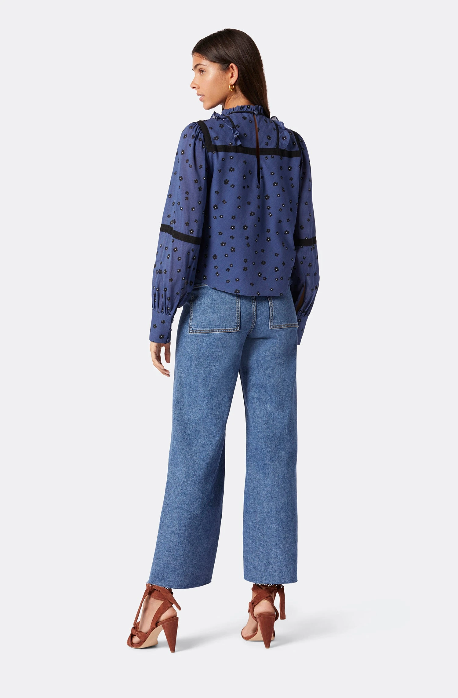 Joie Duras Long Sleeve Cotton Top - Image 6