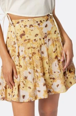 Joie Lesly Mini Silk Skirt