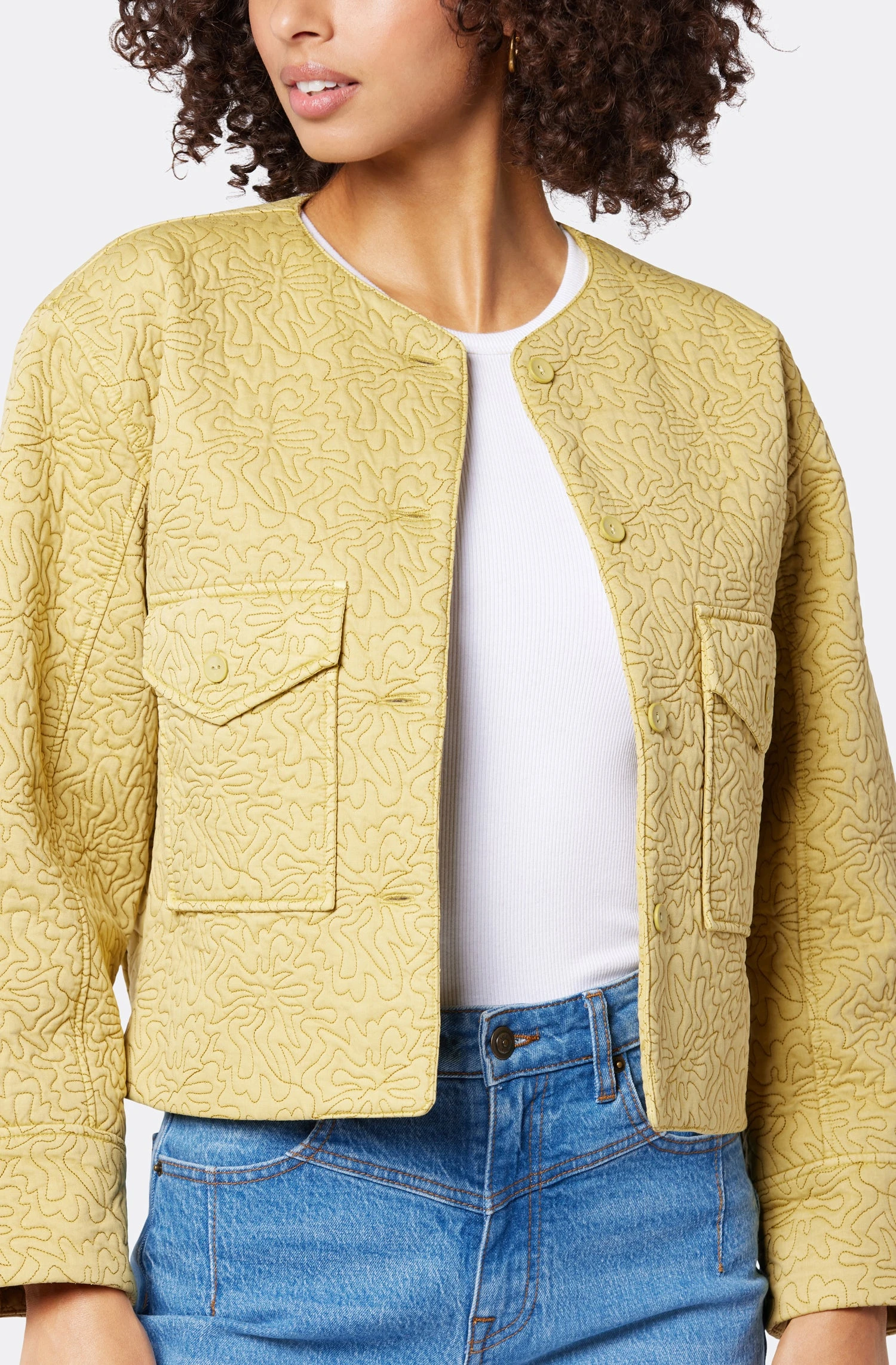 Joie Brooke Cotton Jacket - Image 3