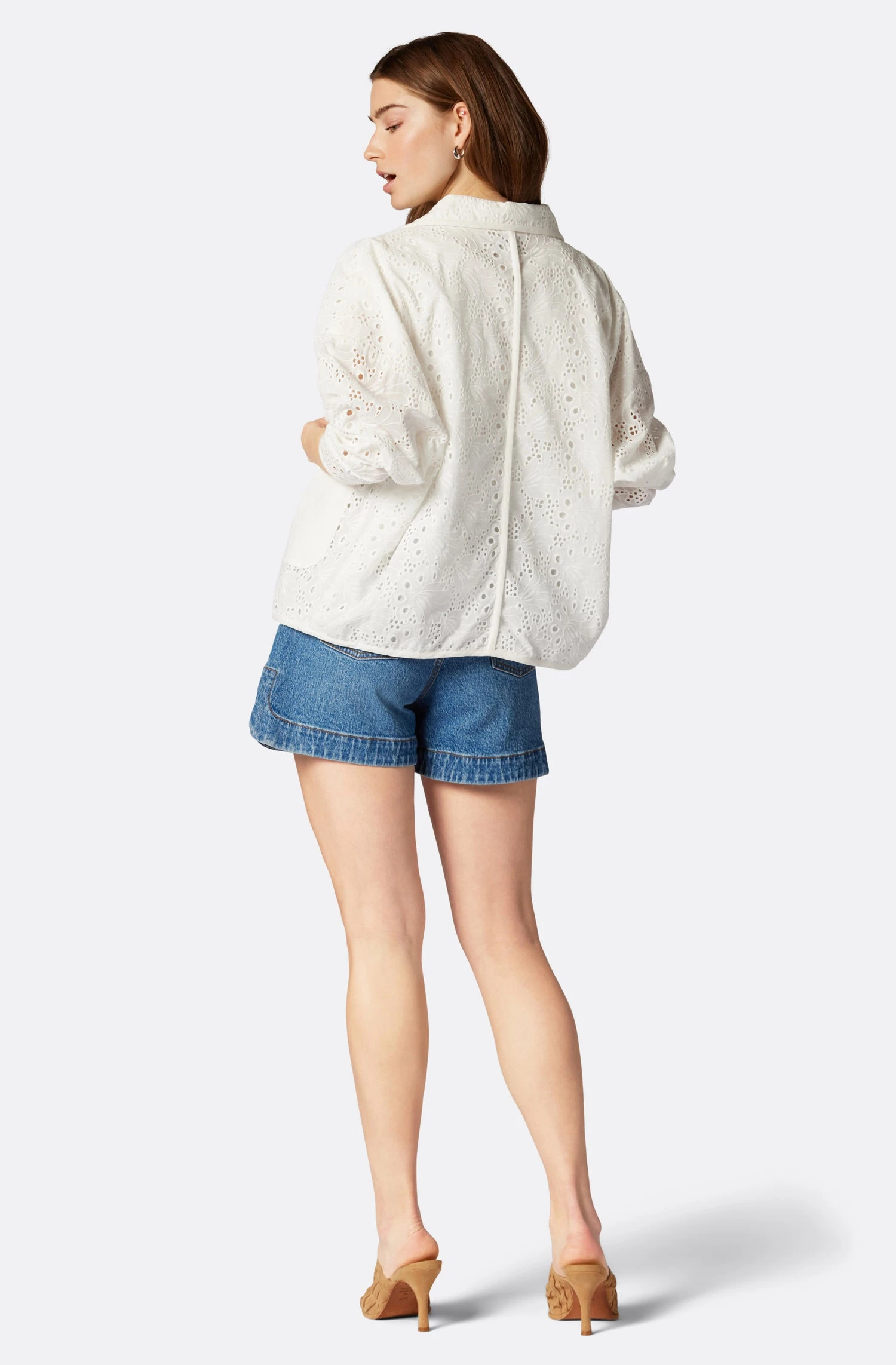 Joie Sofya Cotton Long Sleeve Top - Image 5