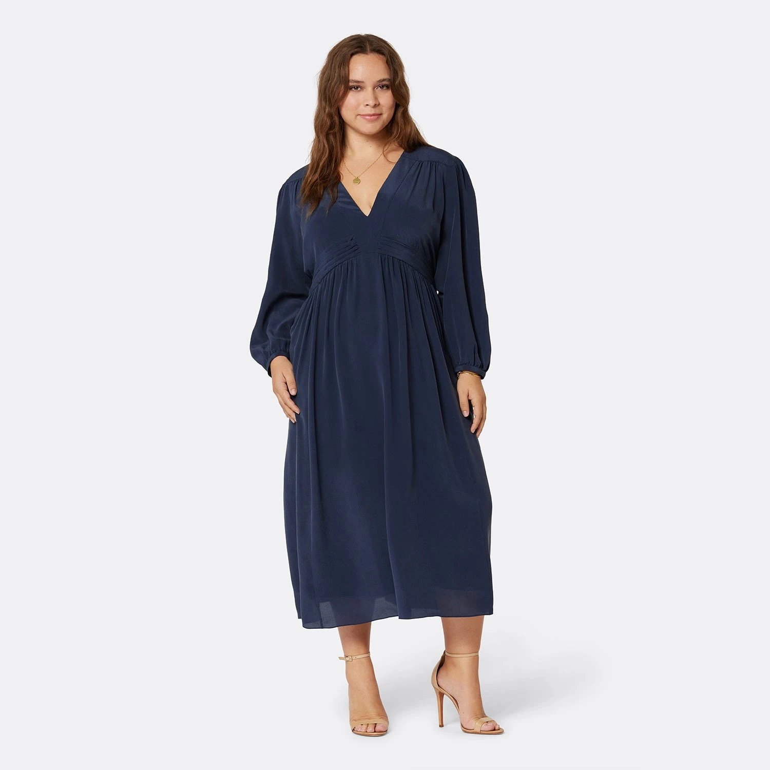 Joie Kaz Midi Silk Dress - Image 8