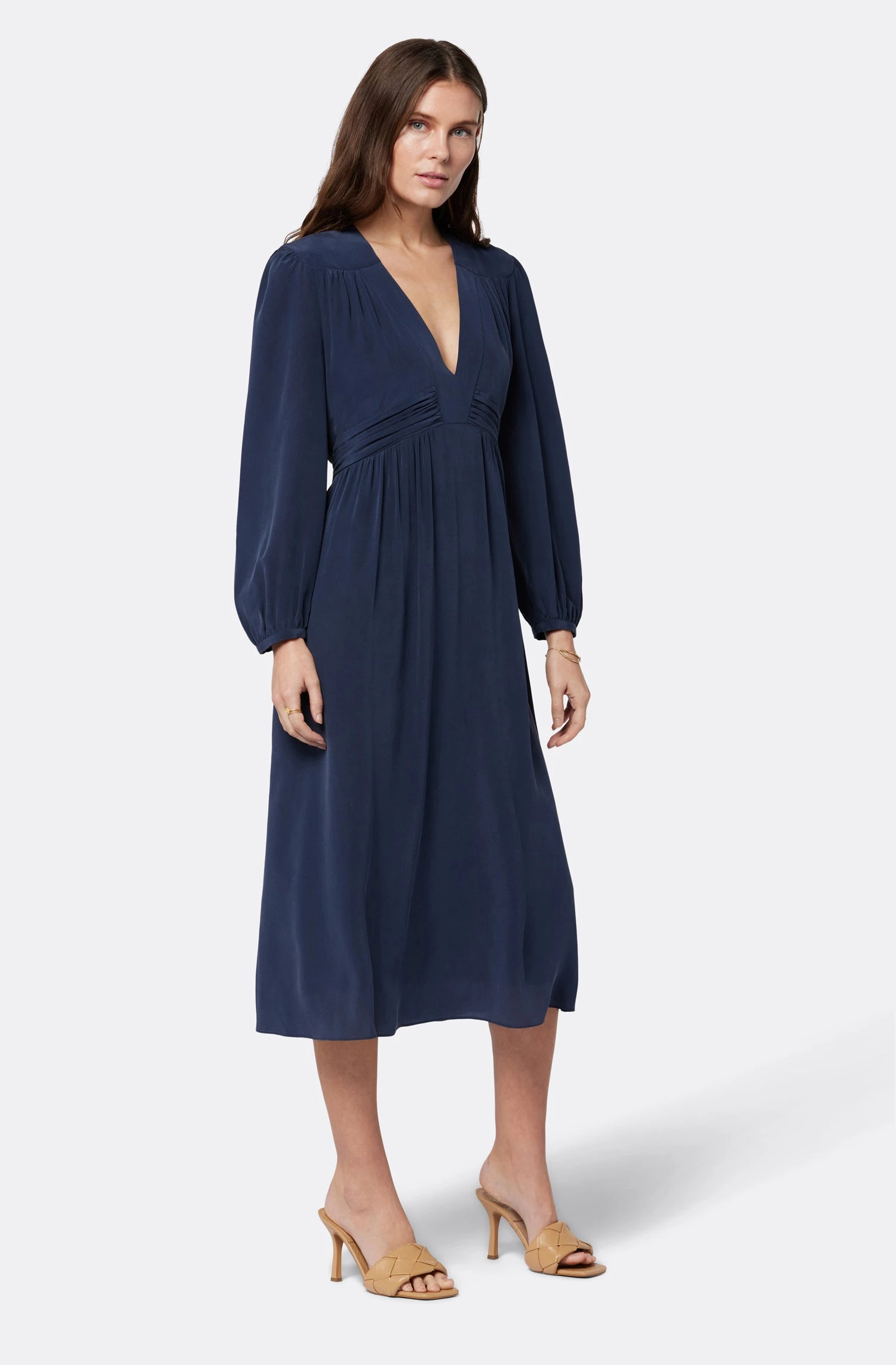 Joie Kaz Midi Silk Dress - Image 3