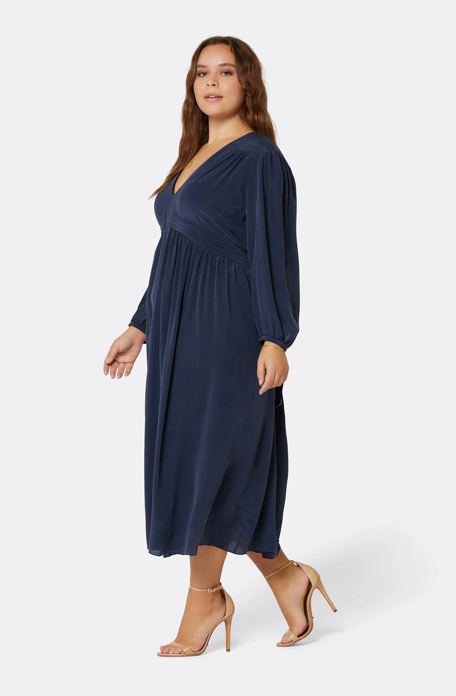 Joie Kaz Midi Silk Dress - Image 9