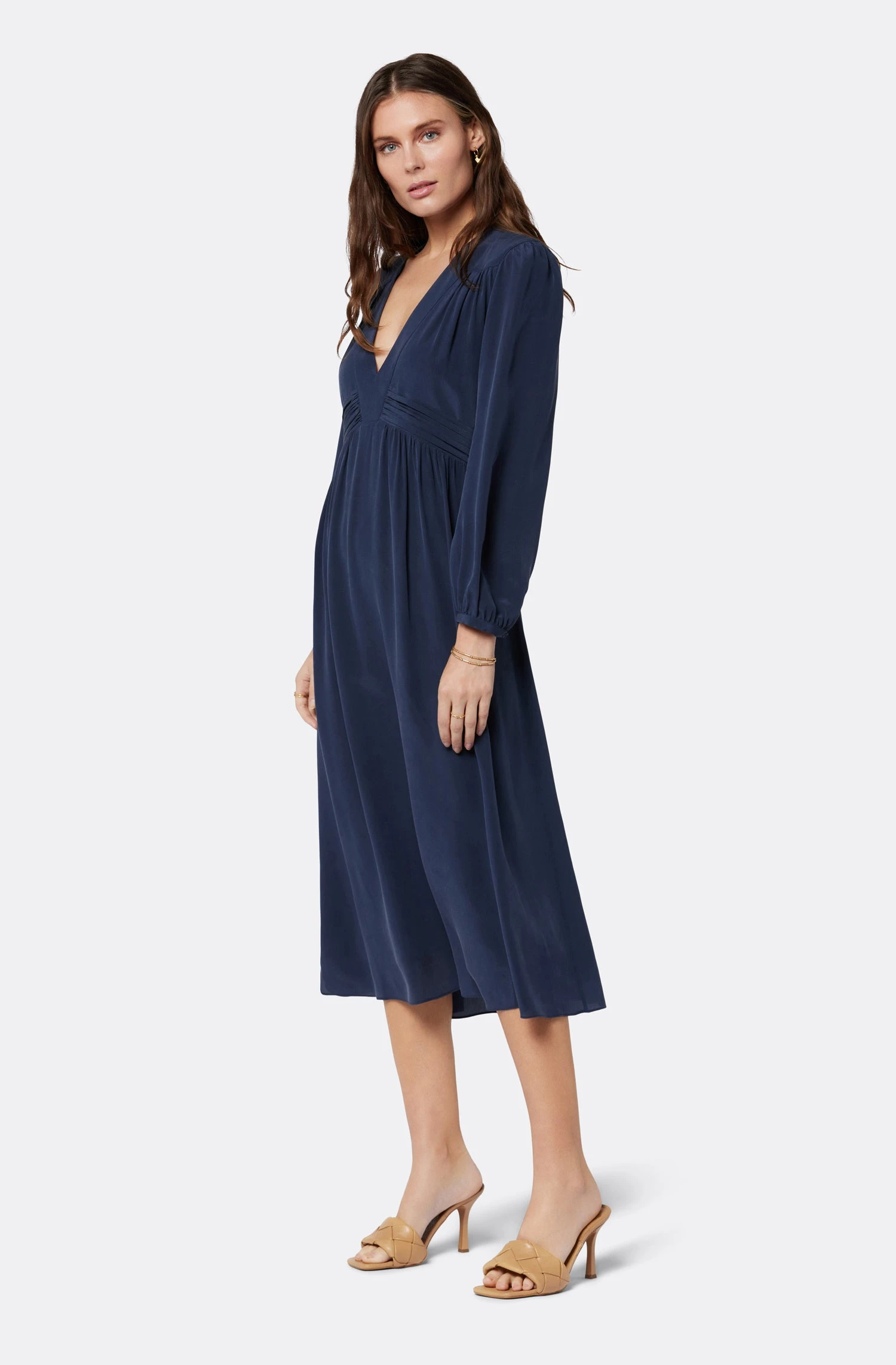 Joie Kaz Midi Silk Dress - Image 4