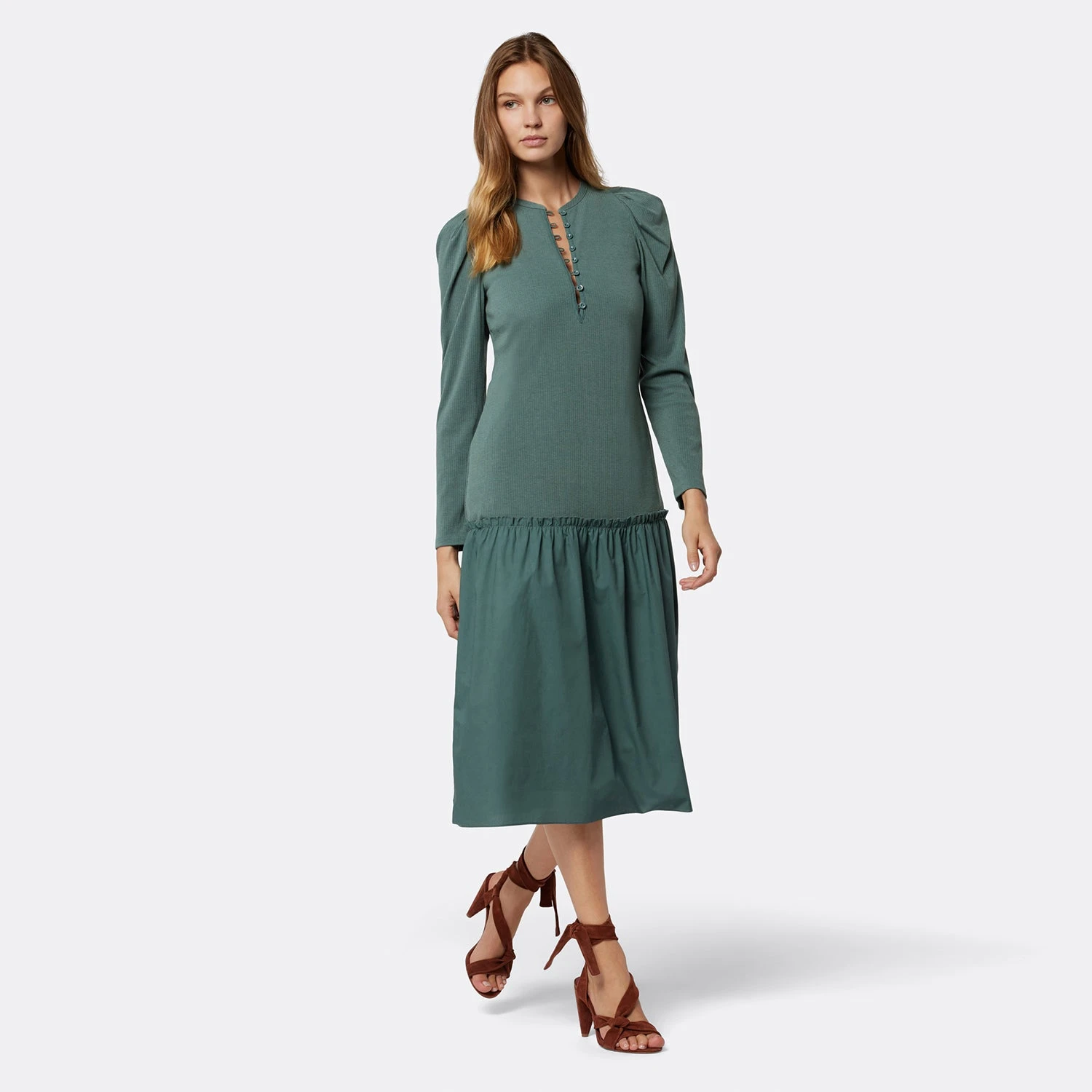 Joie Nova Midi Dress - Image 7