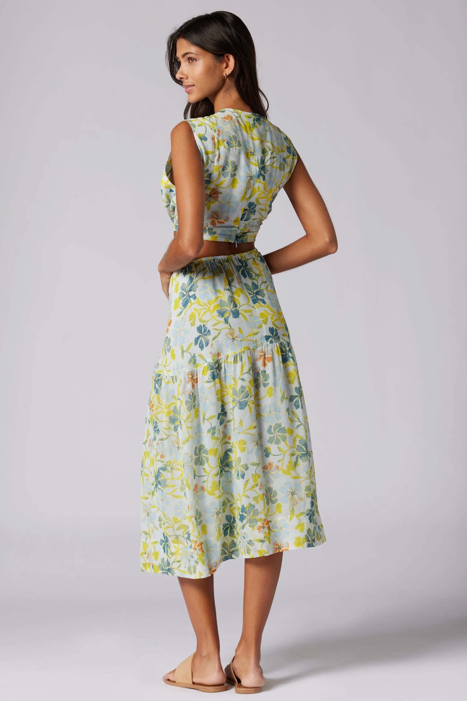 Joie Maeve Midi Silk Dress - Image 5