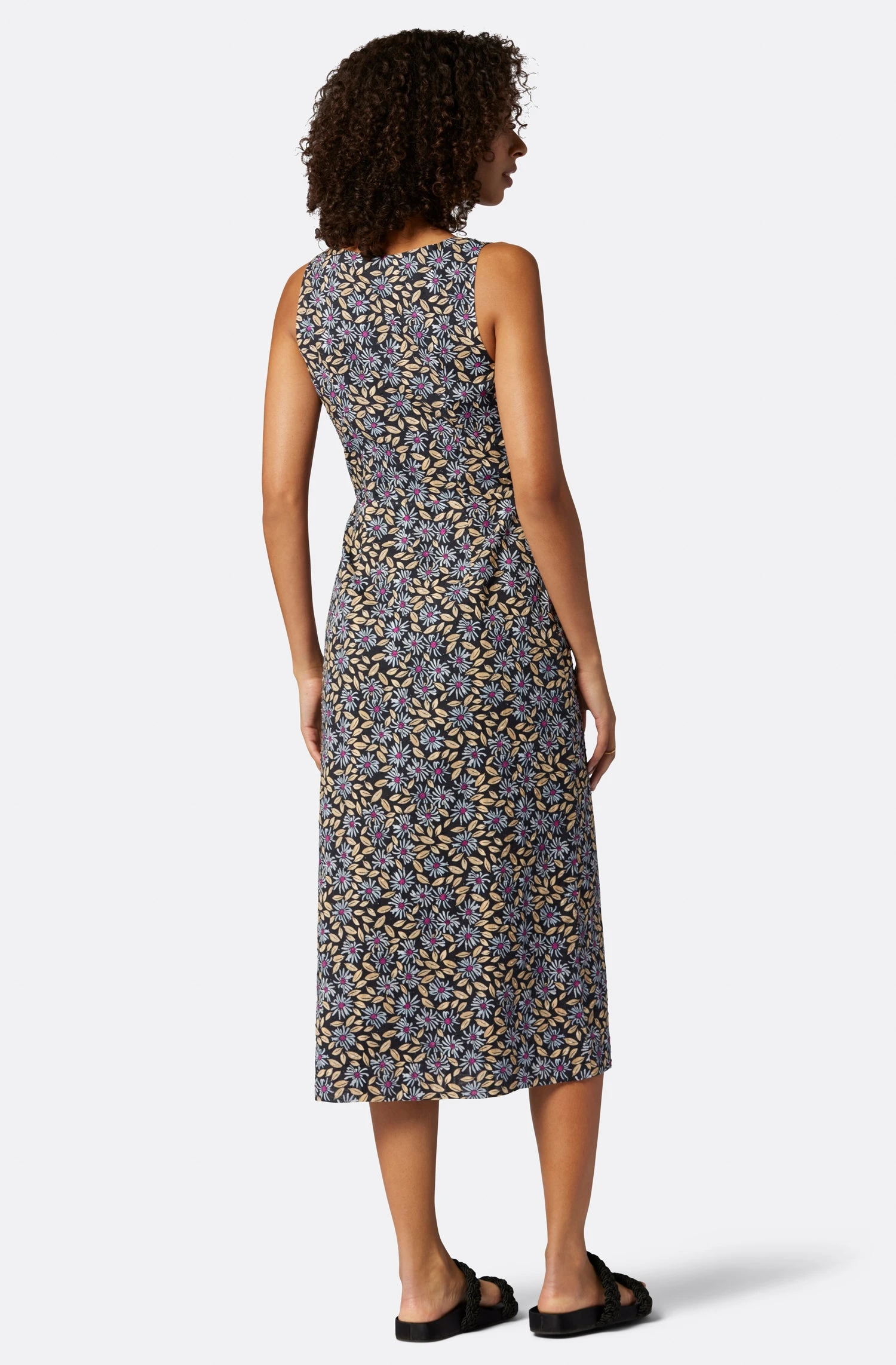Joie Paige Cotton Midi Dress - Image 3
