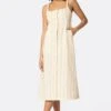 Joie Francesca Midi Linen Dress