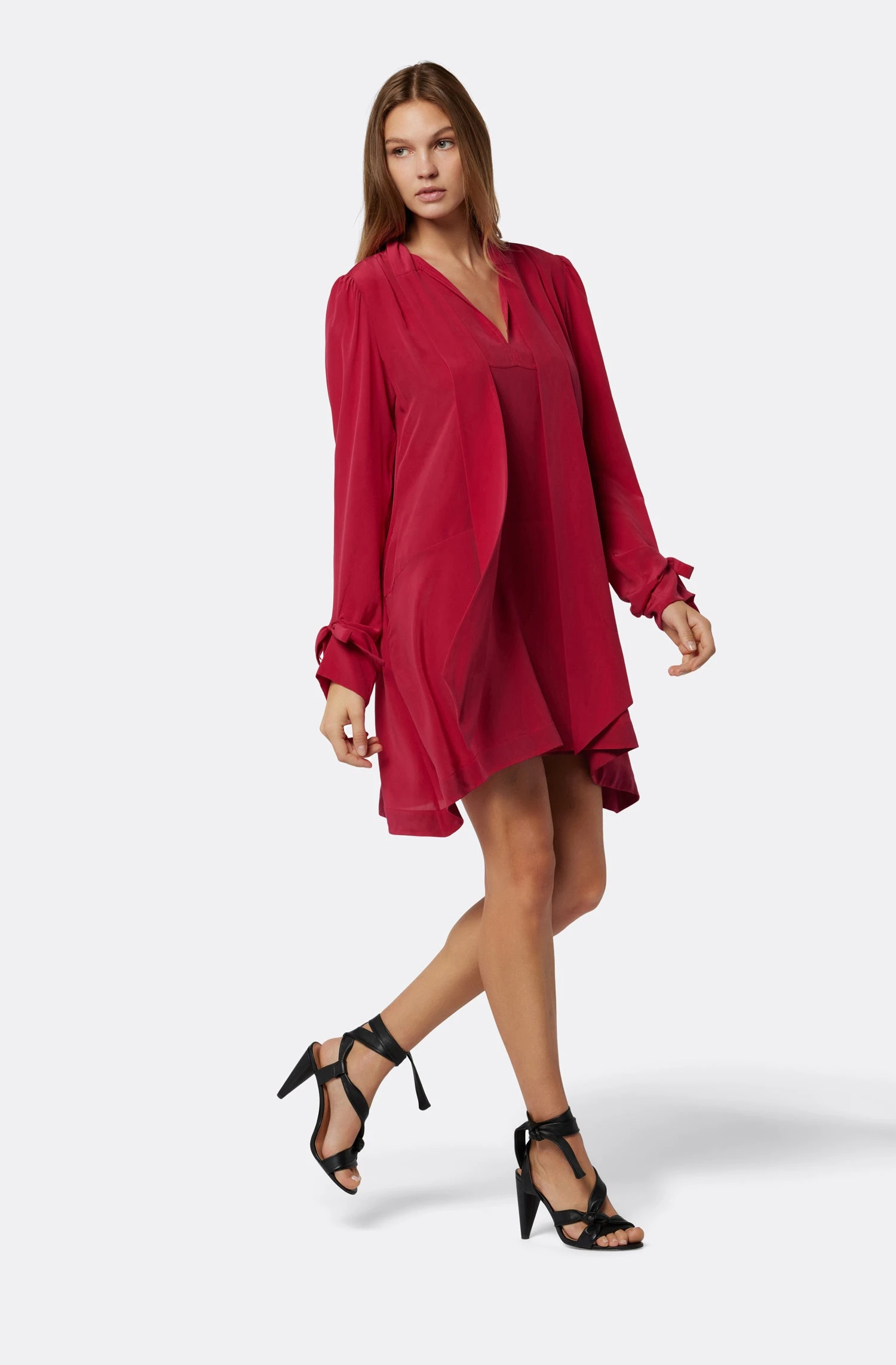 Joie Billie Silk Mini Dress - Image 4