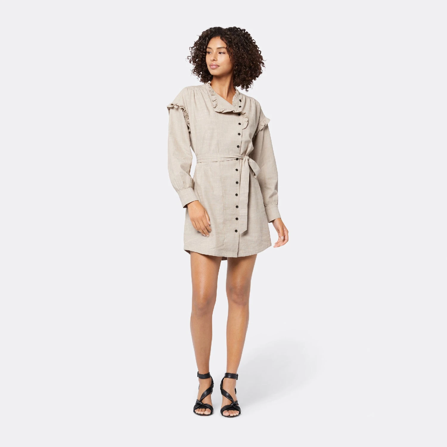 Joie Iggy Mini Cotton Dress - Image 7