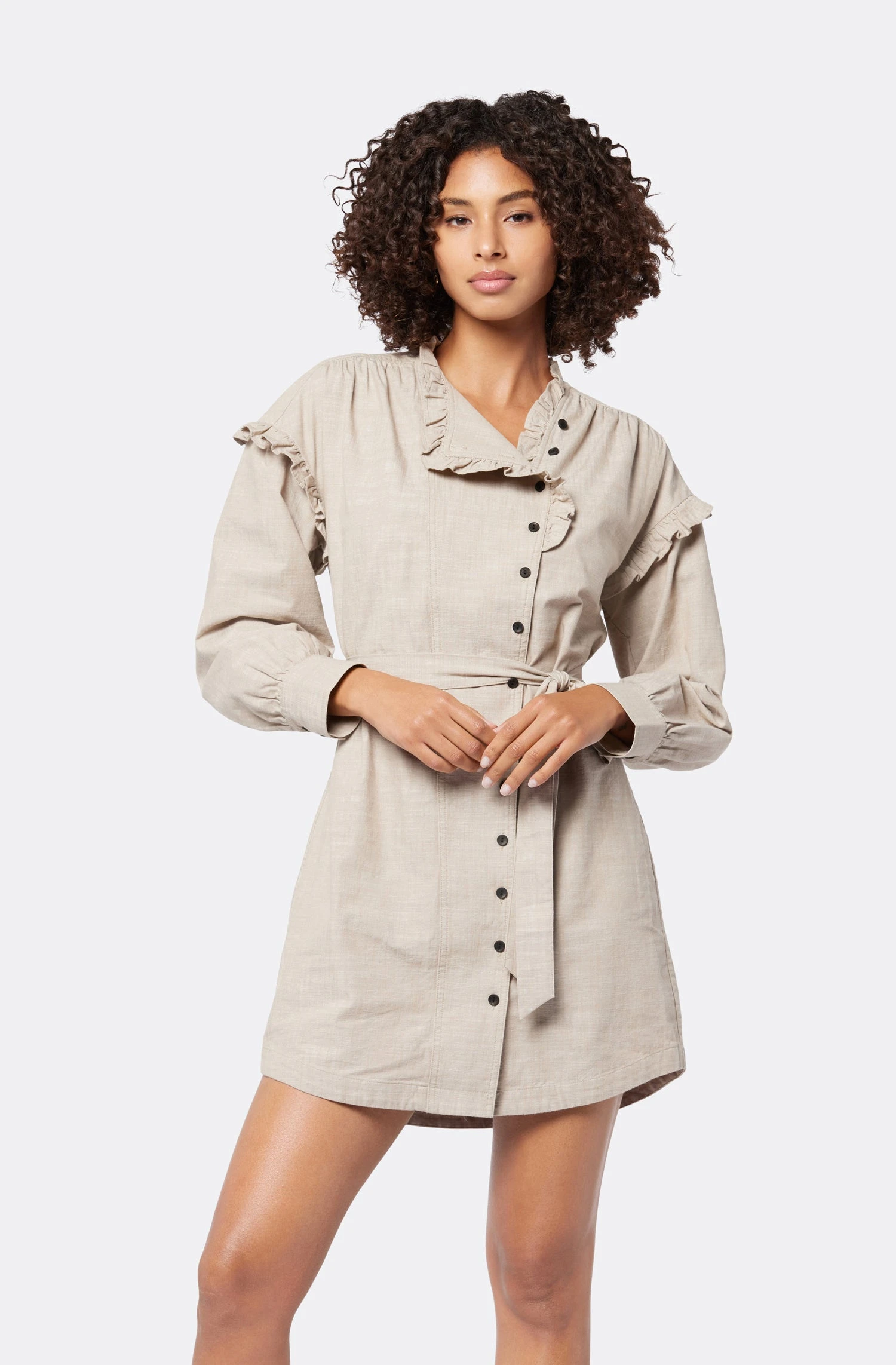 Joie Iggy Mini Cotton Dress - Image 2