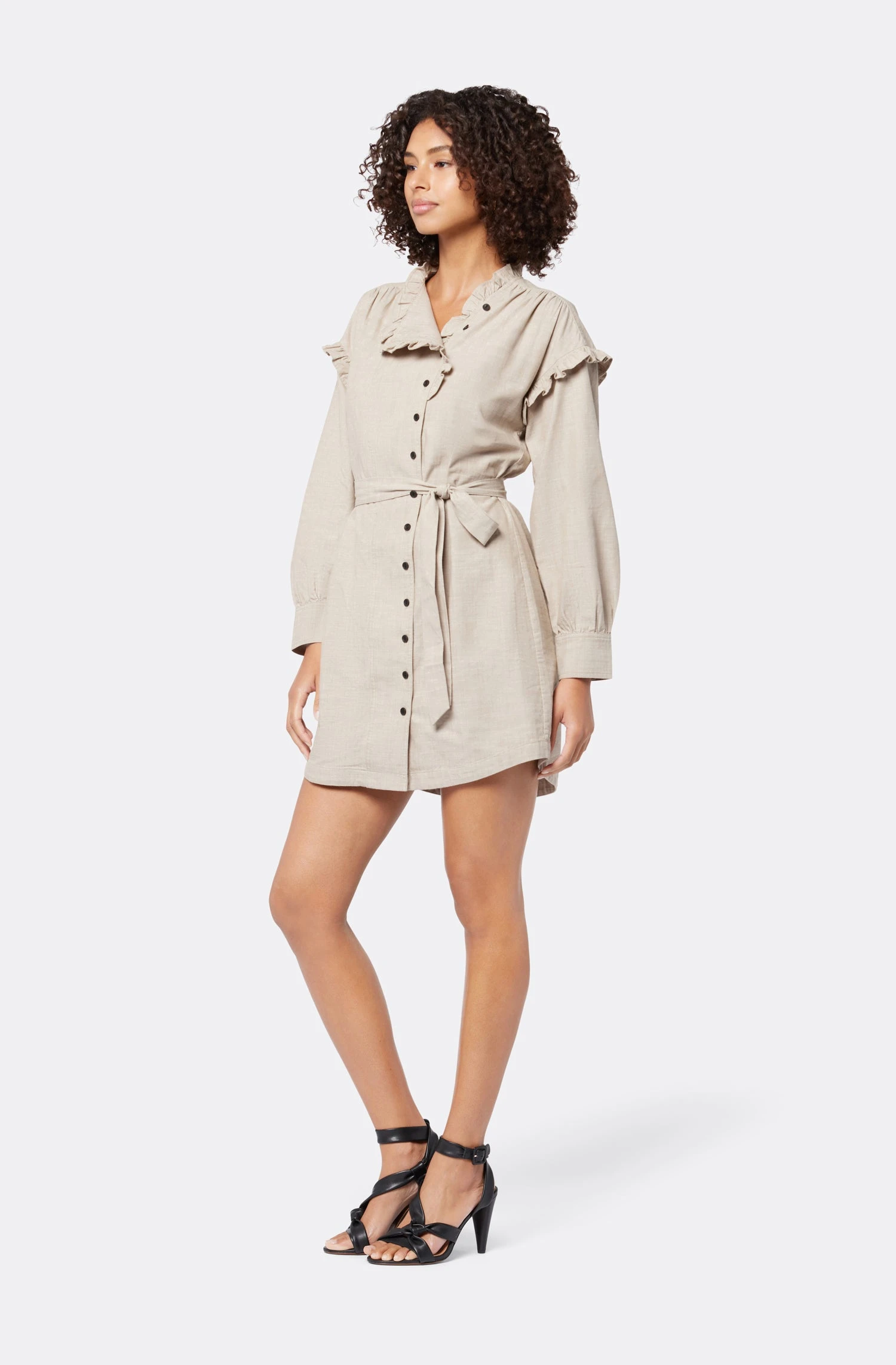 Joie Iggy Mini Cotton Dress - Image 4