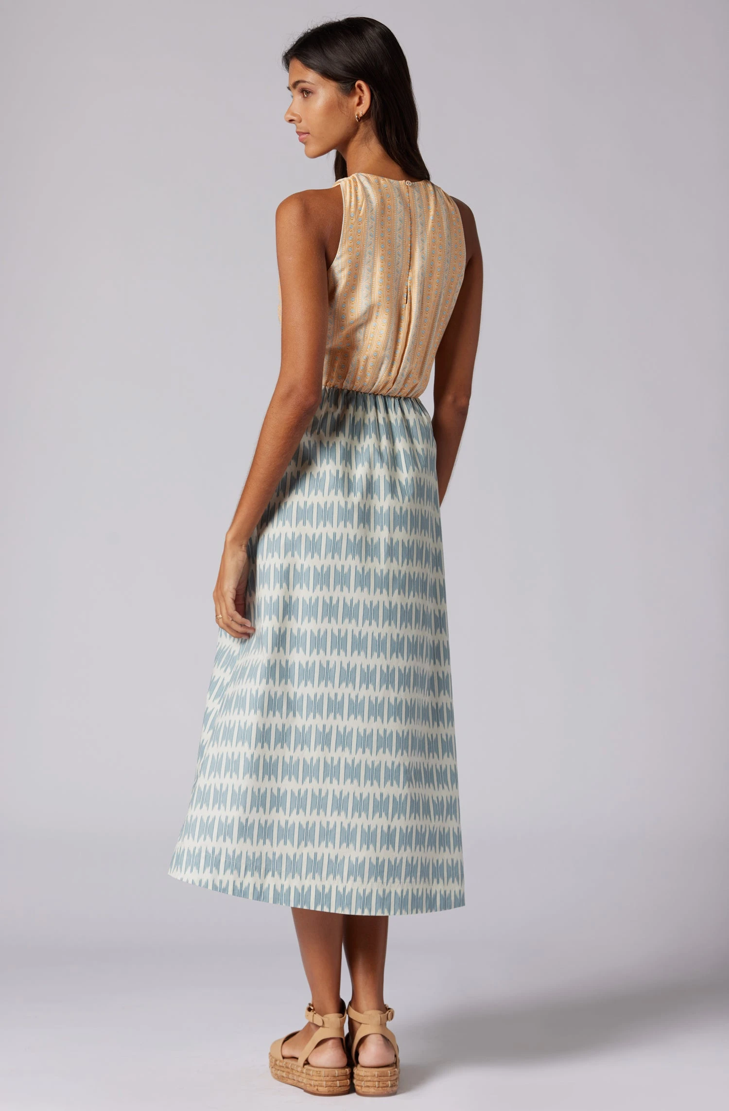 Joie Flippa Midi Cotton Dress - Image 4