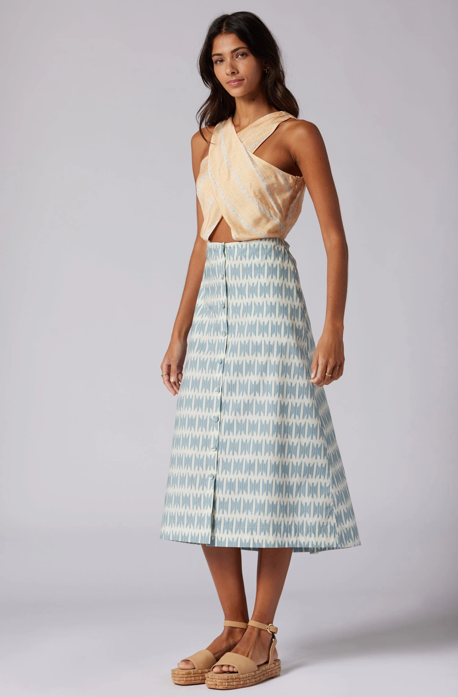 Joie Flippa Midi Cotton Dress - Image 3