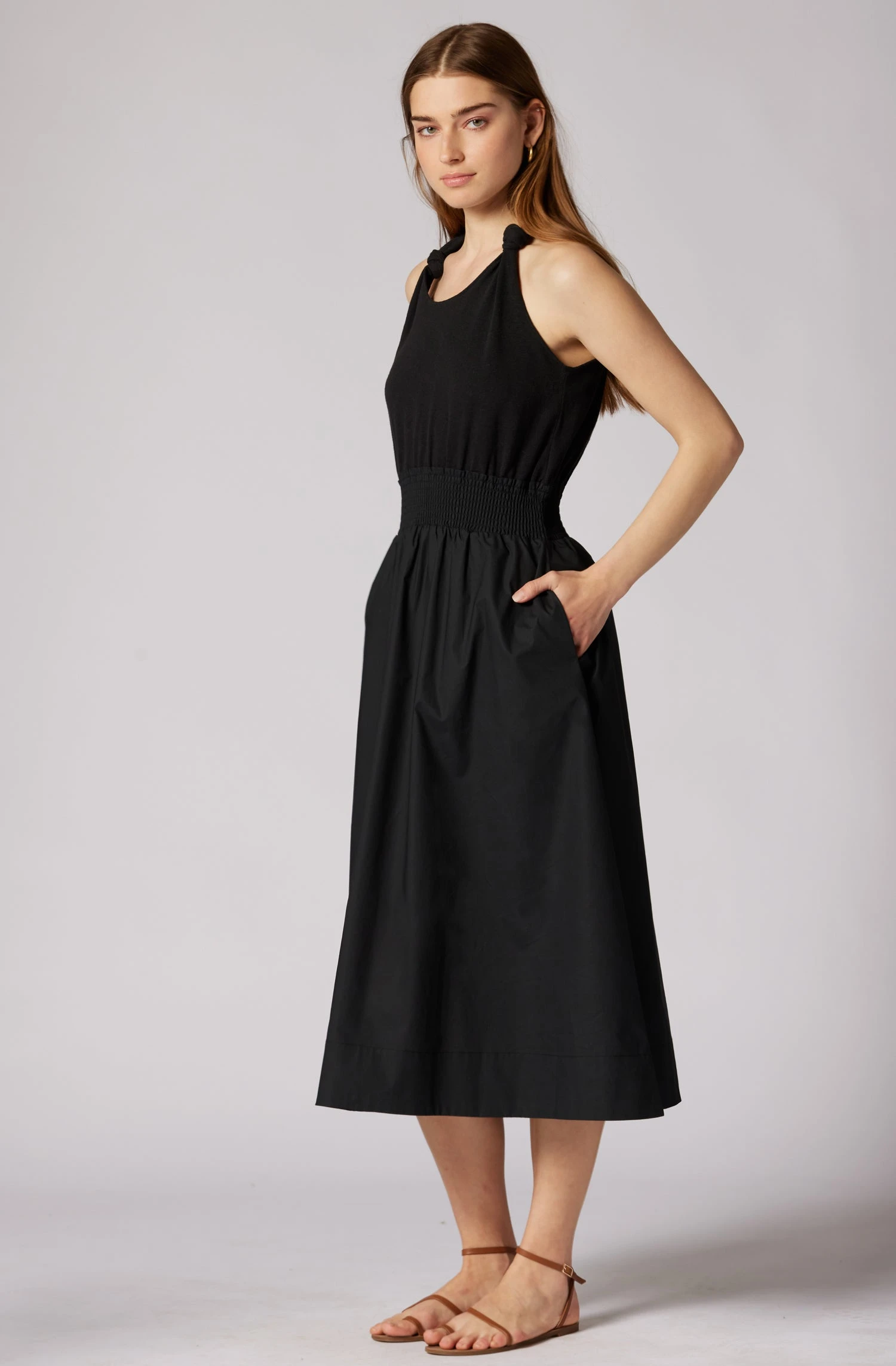 Joie Kenzie Midi Linen Dress - Image 3