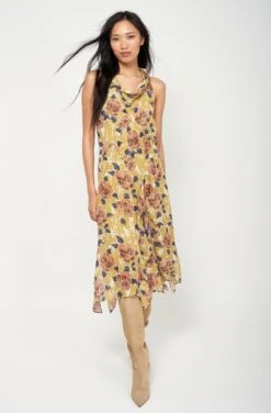 Joie Minnie Silk Midi Dress