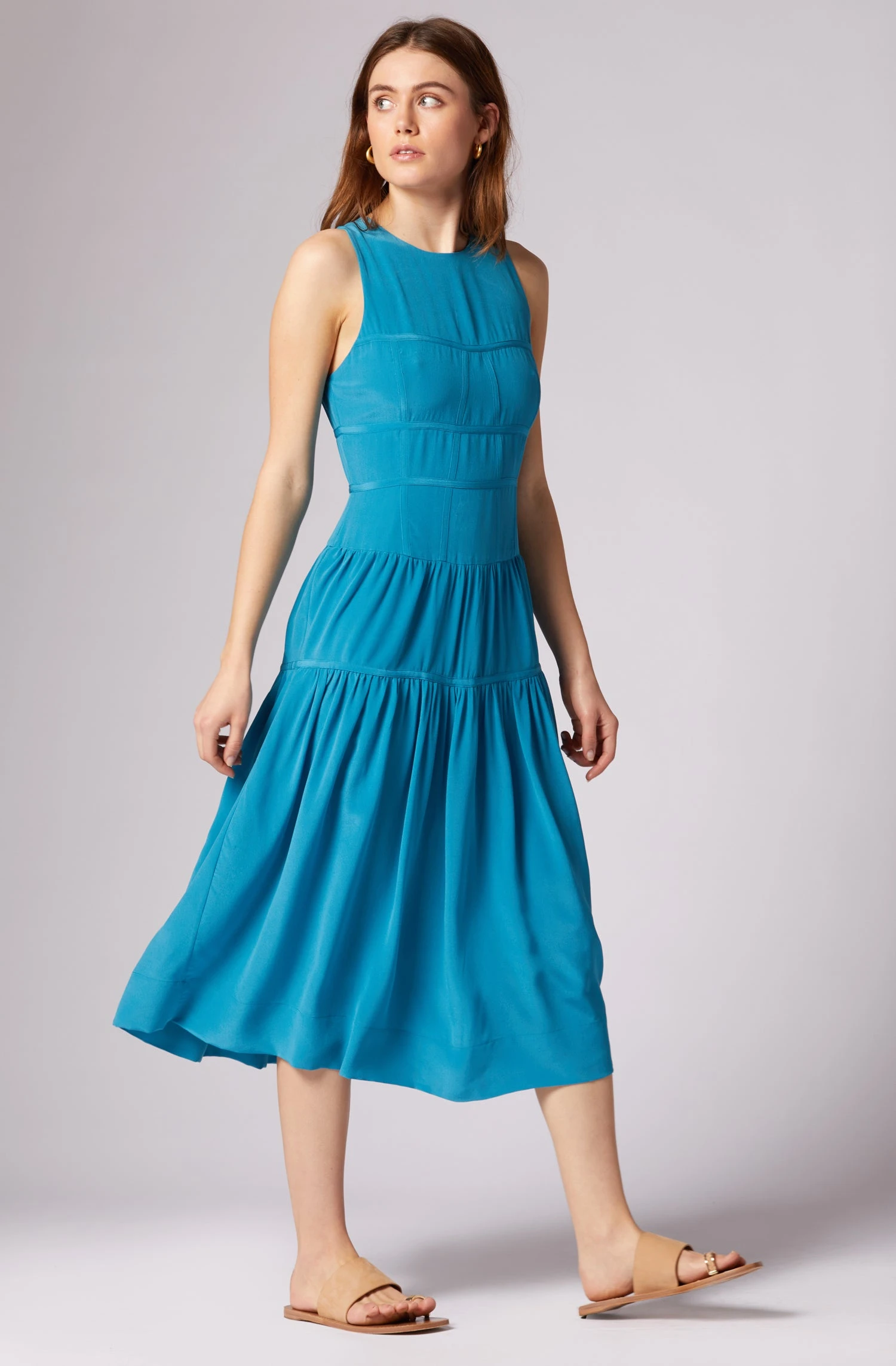 Joie Cressida Maxi Silk Dress - Image 3