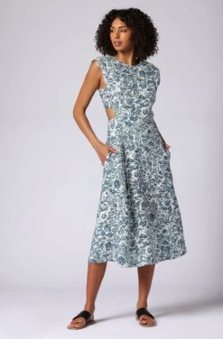 Joie Ember Midi Linen Dress