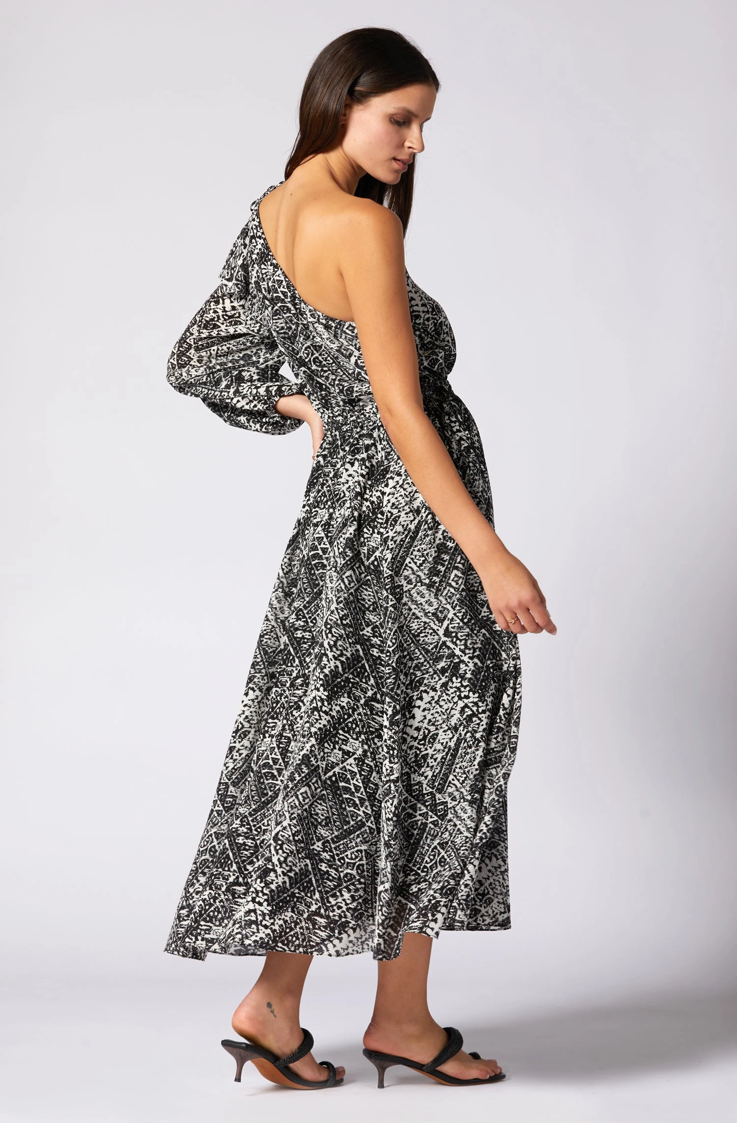 Joie June Midi Silk Dress - Image 4