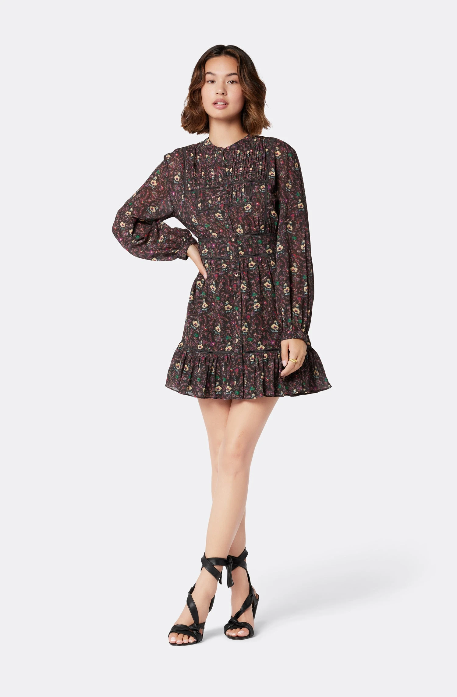 Joie Charmesse Mini Cotton Dress - Image 2