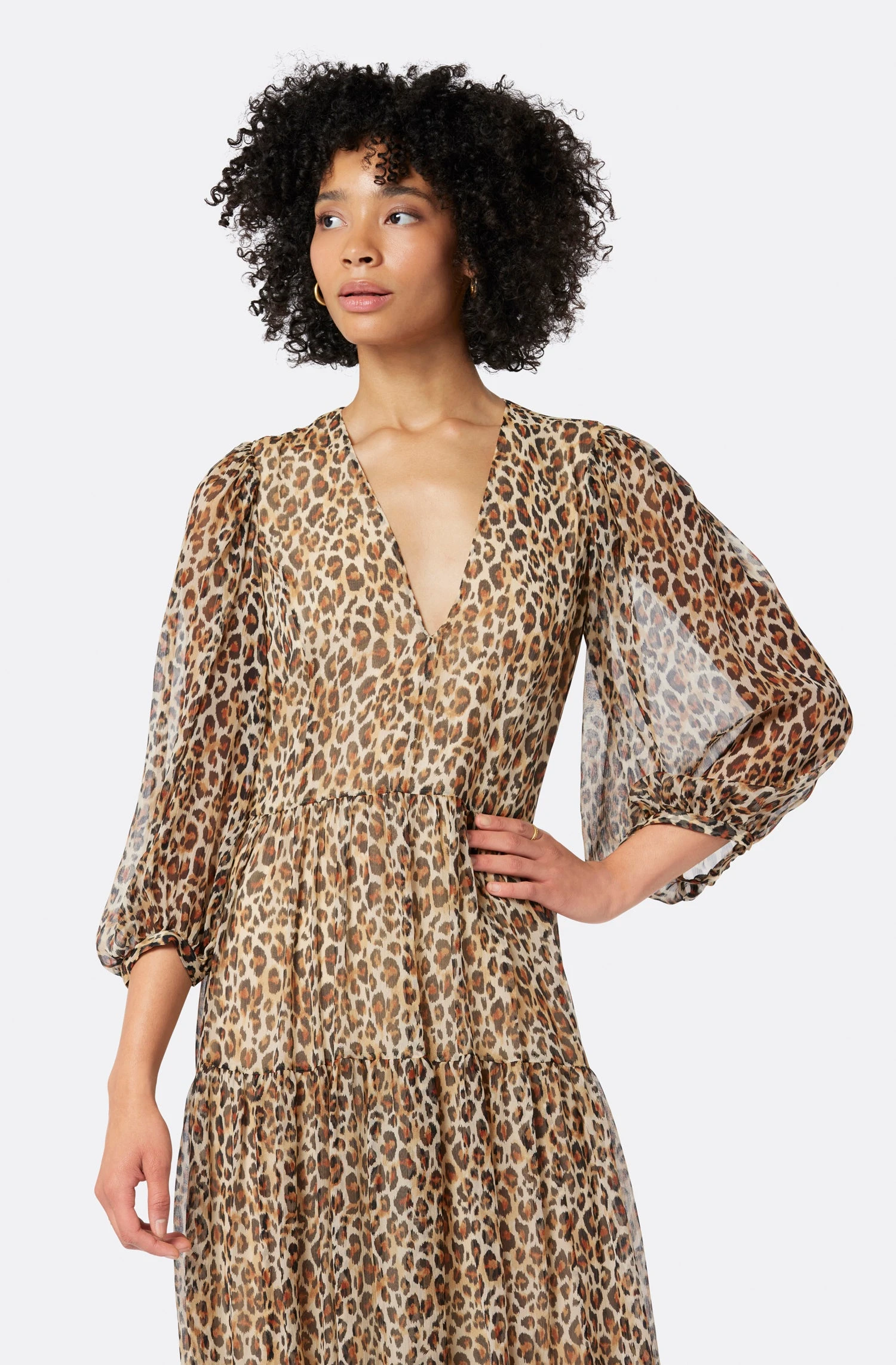 Joie Tobey Silk Maxi Dress - Image 2