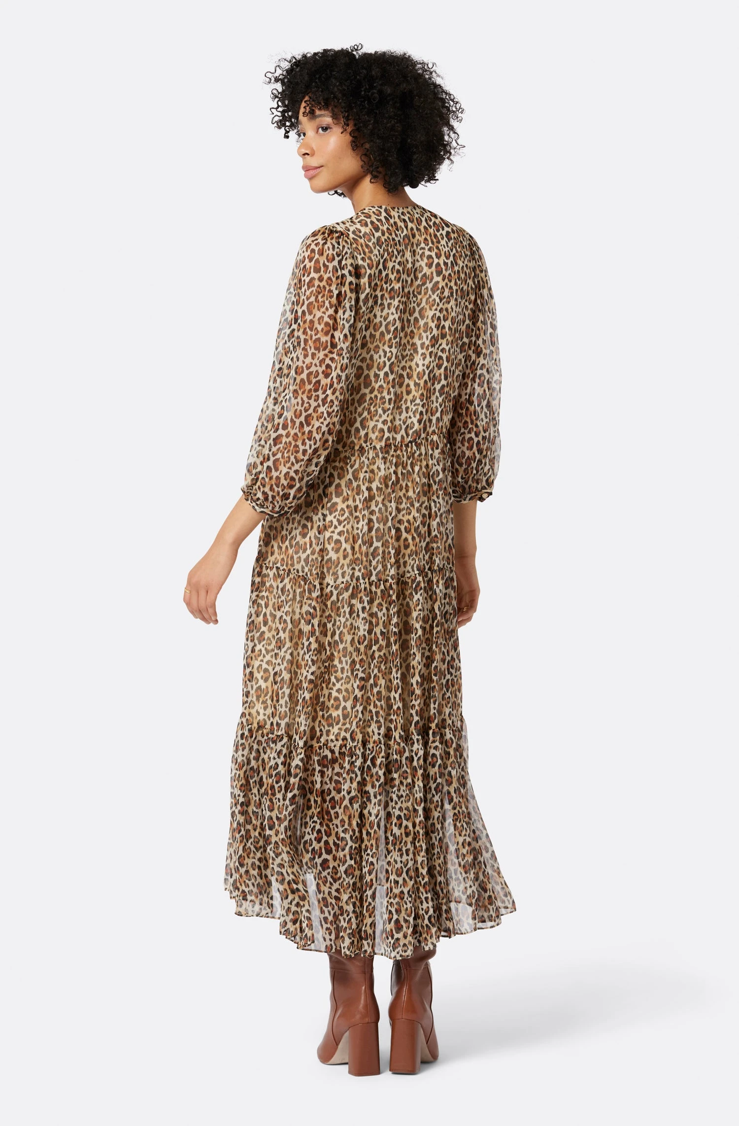 Joie Tobey Silk Maxi Dress - Image 6