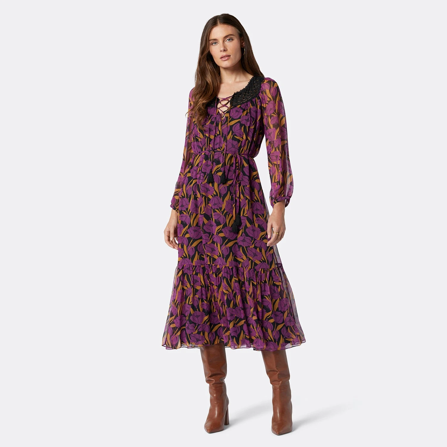 Joie Arioste Midi Silk Dress - Image 7
