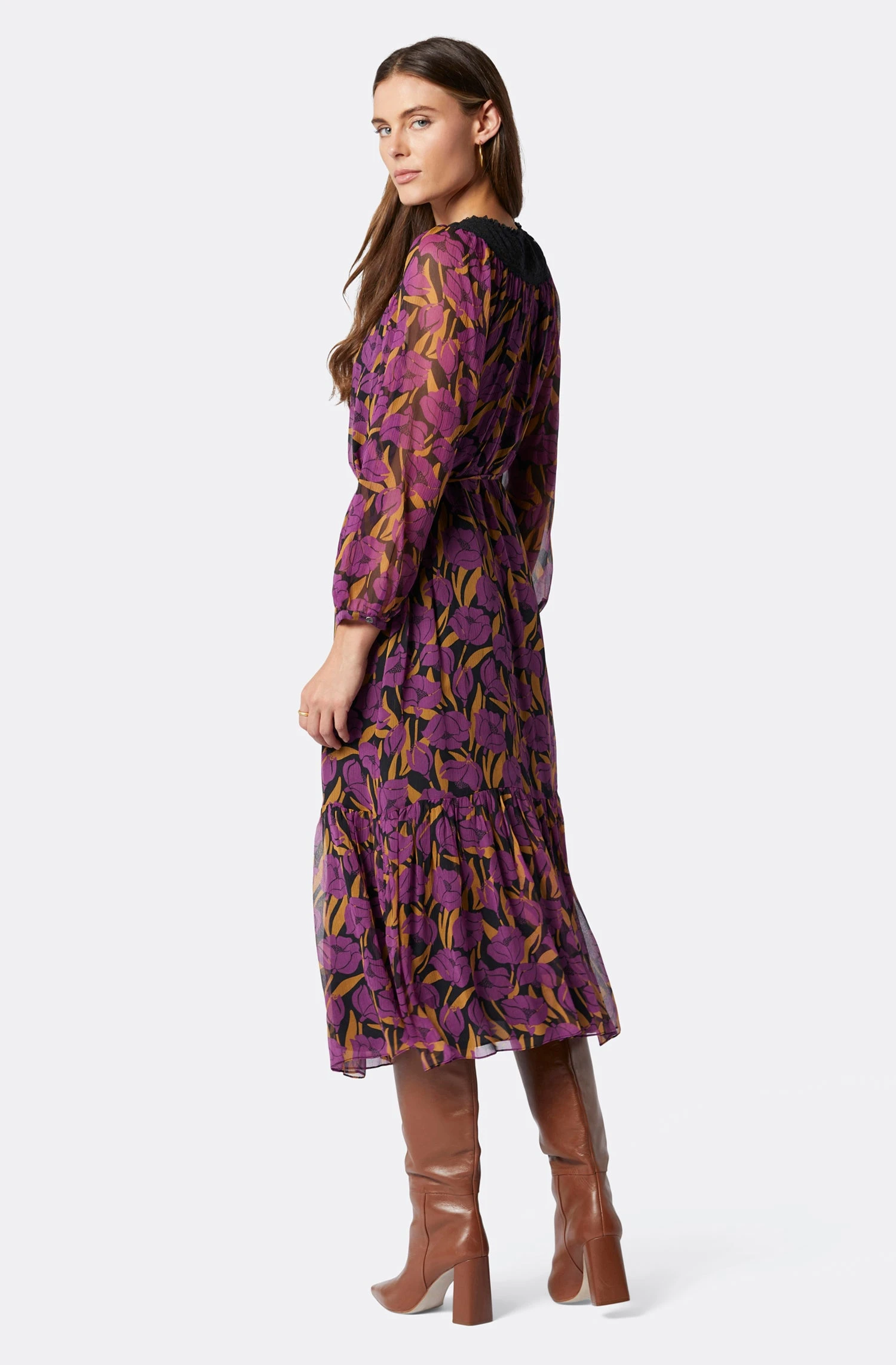 Joie Arioste Midi Silk Dress - Image 6