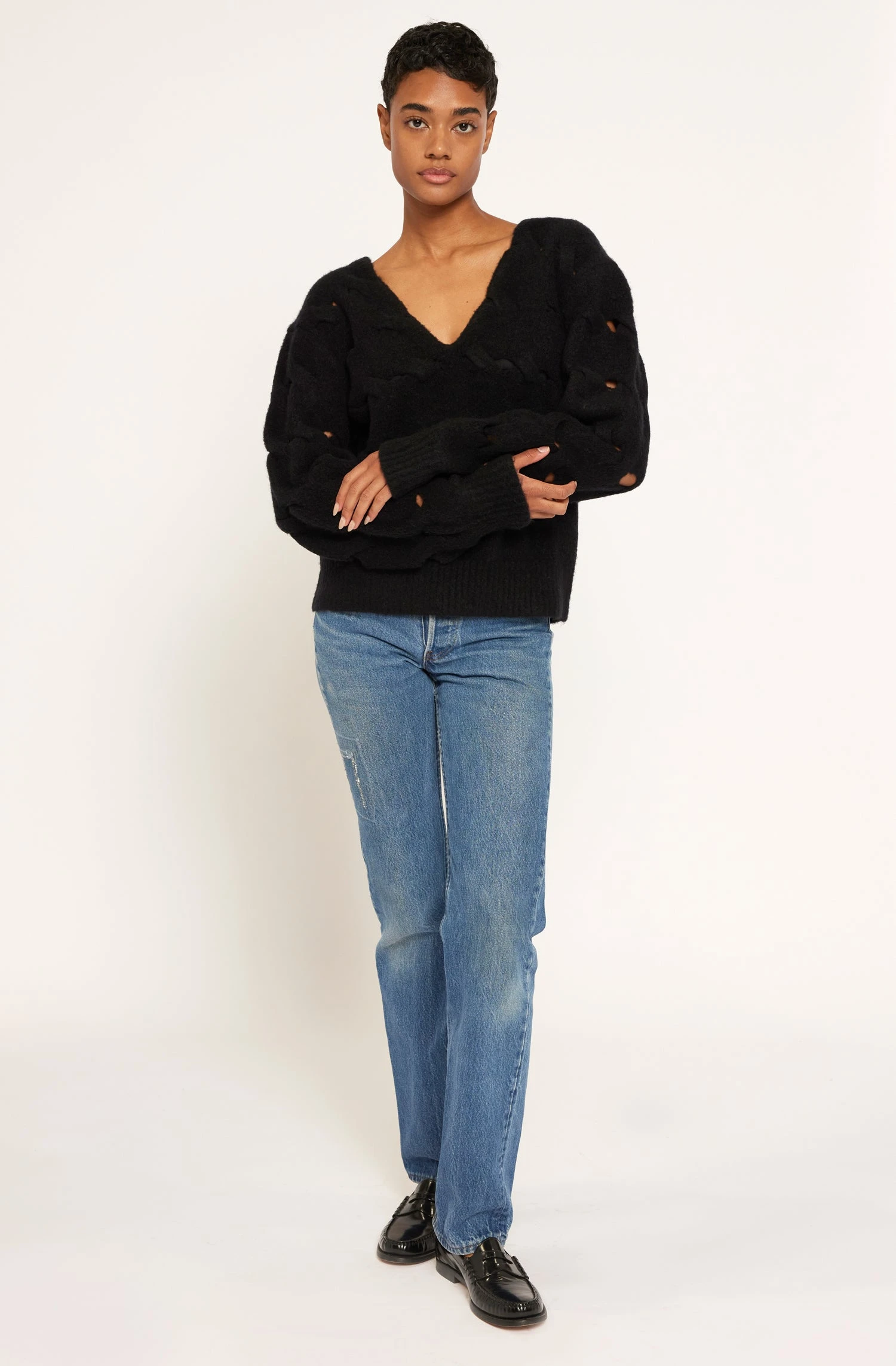 Joie Aaliyah V-Neck Sweater - Image 2