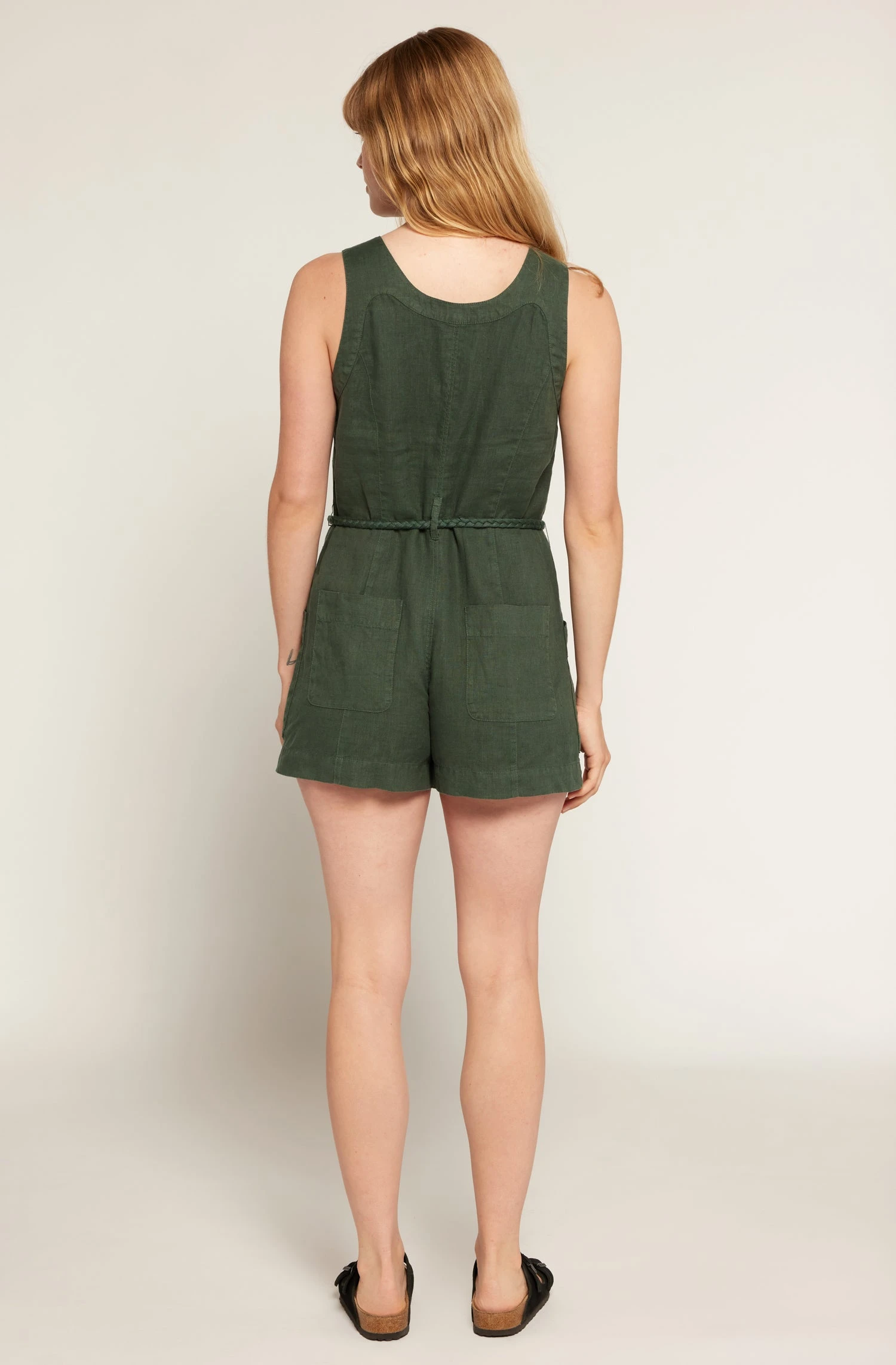 Joie Priya Linen Romper - Image 4