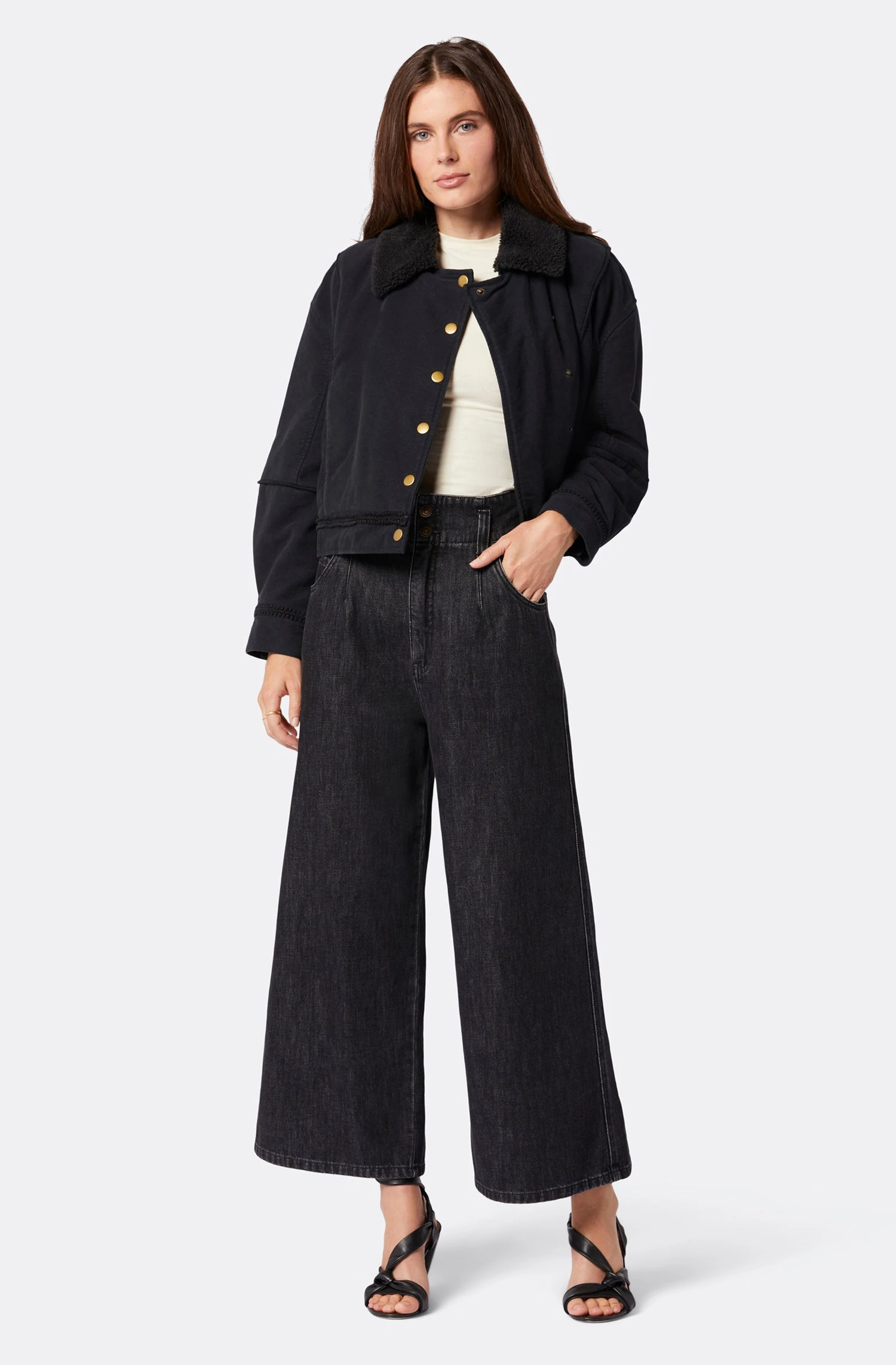 Joie Lazaro Cotton Jacket - Image 2