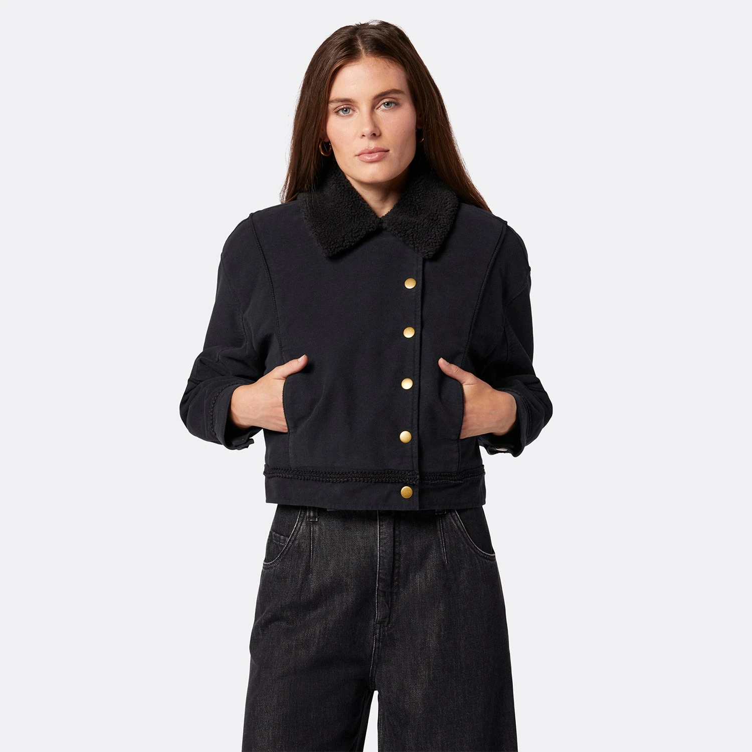 Joie Lazaro Cotton Jacket - Image 7