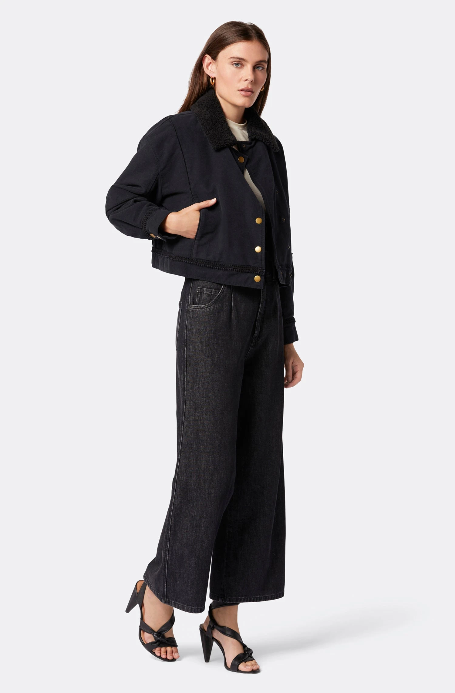 Joie Lazaro Cotton Jacket - Image 4