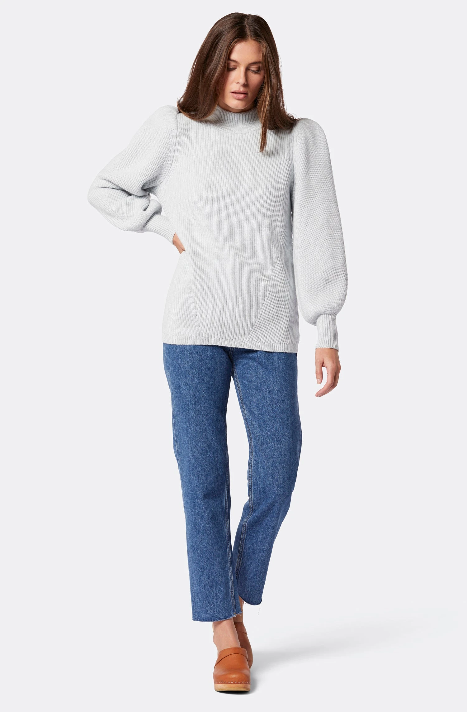 Joie Tandou Mockneck Wool Sweater - Image 2