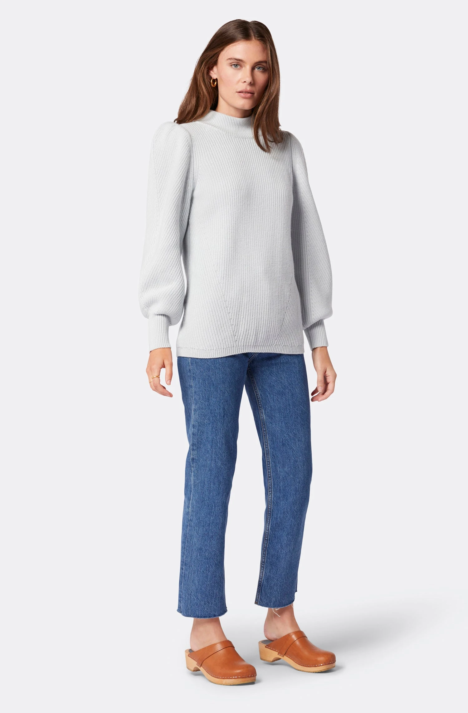 Joie Tandou Mockneck Wool Sweater - Image 4