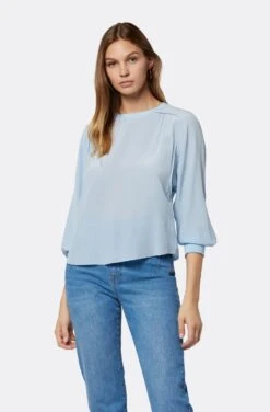 Joie Blake Long Sleeve Silk Top