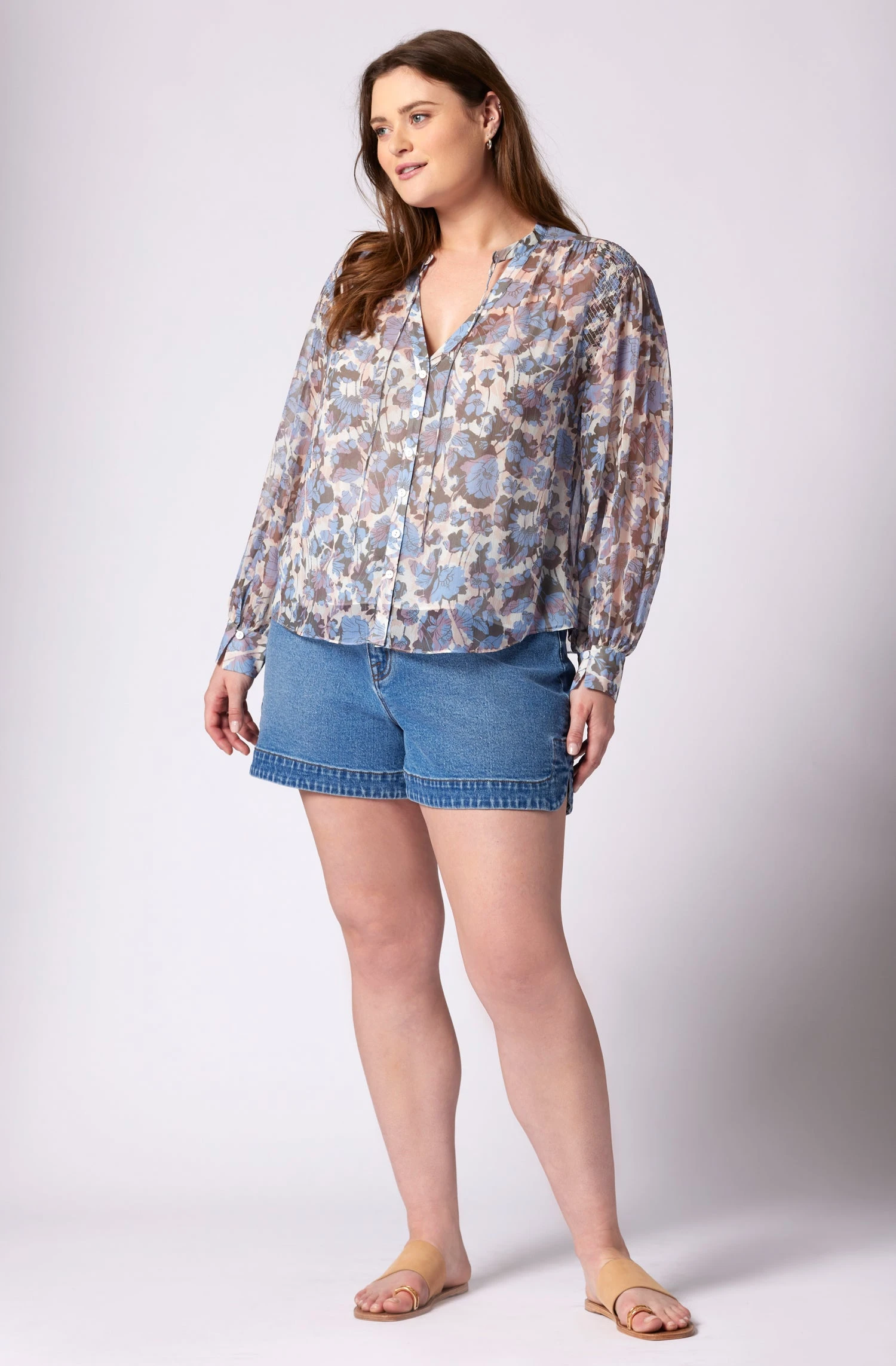 Joie Naomi Long Sleeve Silk Top - Image 6