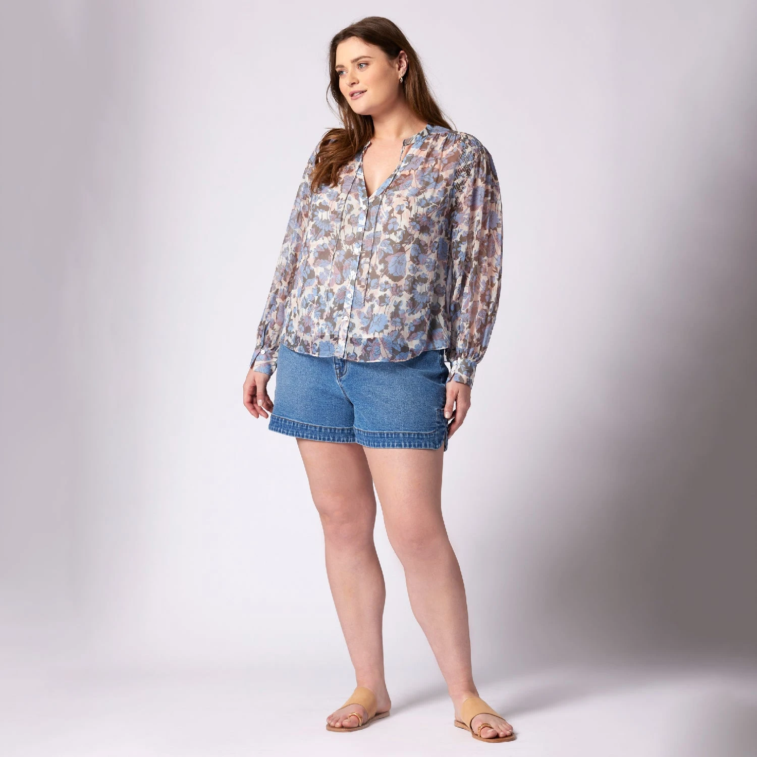 Joie Naomi Long Sleeve Silk Top - Image 5