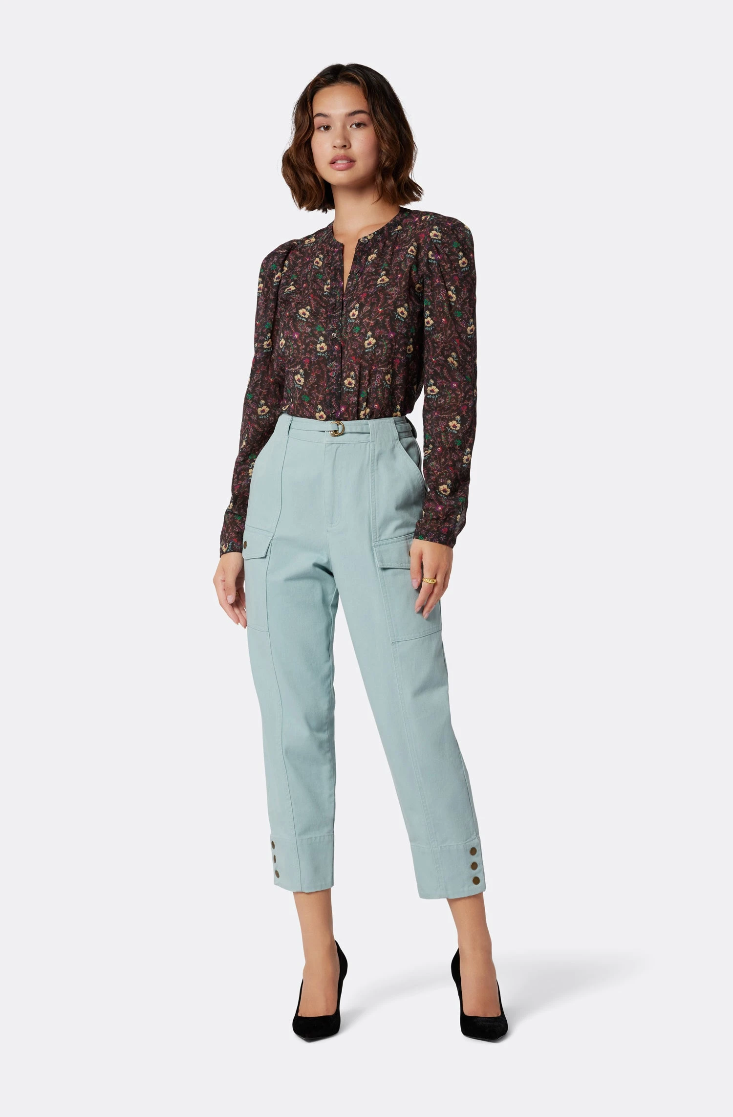 Joie Eldridge Long Sleeve Cotton Top - Image 2