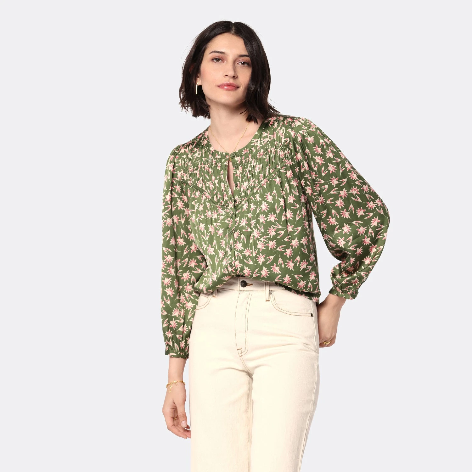 Joie Fanning Long Sleeve Top - Image 6